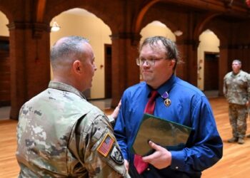 Long Overdue Purple Heart Delivered with Help from NY National Guard