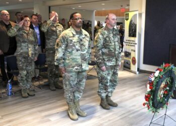 New York National Guard headquarters marks  Memorial Day with short ceremony