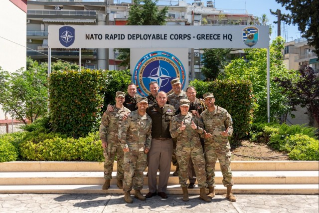 Forces Command commander visits NATO unit in Greece