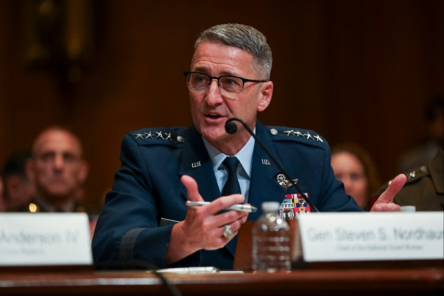 Nordhaus, reserve component senior leaders, testify before SAC-D