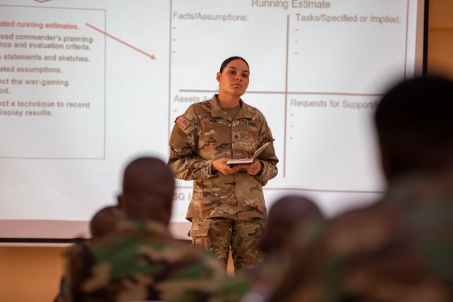 US Army Staff Sgt Marangely Hein gains valuable experience at African Lion 2025