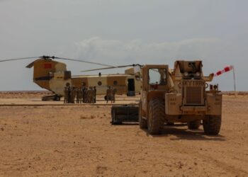 New Hampshire National Guard teams with Morocco for sling load training at African Lion 2025