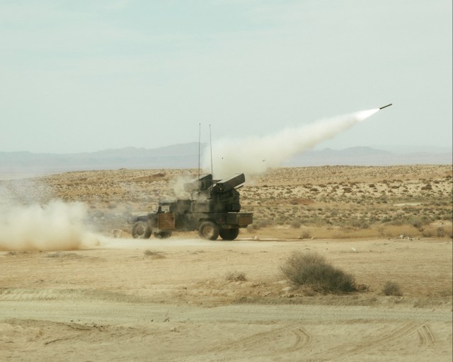 Air defense Soldiers fire stinger missiles at African Lion 2025