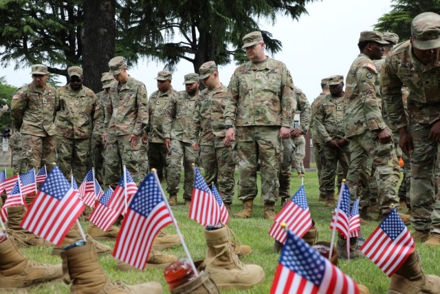 ‘Hero’s Boots’ memorial display at Camp Zama offers deeply personal tribute to fallen troops