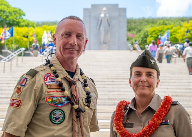 Scouts, Soldiers, volunteers honor fallen at Memorial Day ceremony