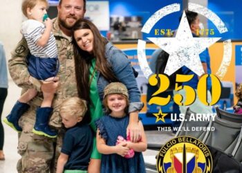 405th AFSB spouse, Vicenza volunteer of the year: excitement in the air, happy 250th, Army!