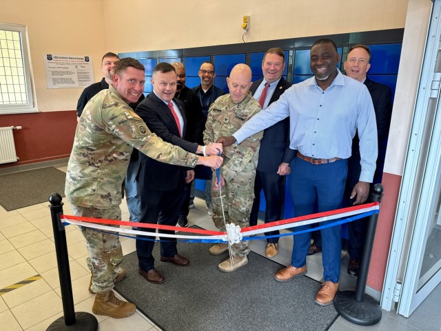 New mail lockers at USAG Ansbach provide 24/7 access