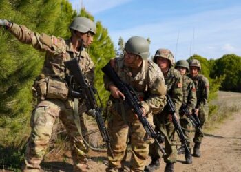 New Jersey, New York Officer Candidates Train with Albanian, Kosovar Cadets