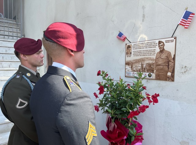 Soldiers at Lake Garda commemorate 10th Mountain tragedy and Col. Darby’s death in WWII