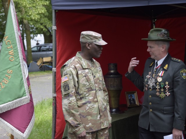 AFSBn-Poland participates in community event to help foster relationships with host nation