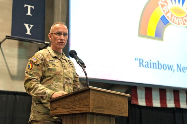 500 42nd Infantry Division Soldiers deploying to Central Command Area
