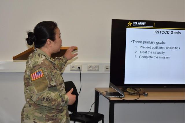 Canine Tactical Combat Casualty Care Training Enhances Military Working Dog Skills and Host Nation Partnerships