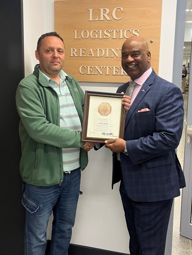 LRC Ansbach local national originally from Croatia proud of US Army service on 250th birthday