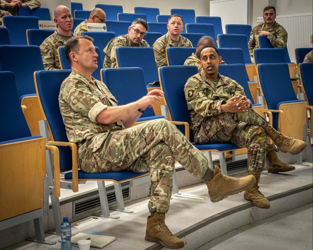 Air Defenders initiate V Corps’ inaugural Air and Missile Defense planning conference