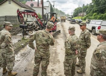 W.Va. Guard Deploys Troops in Aftermath of Deadly Flooding