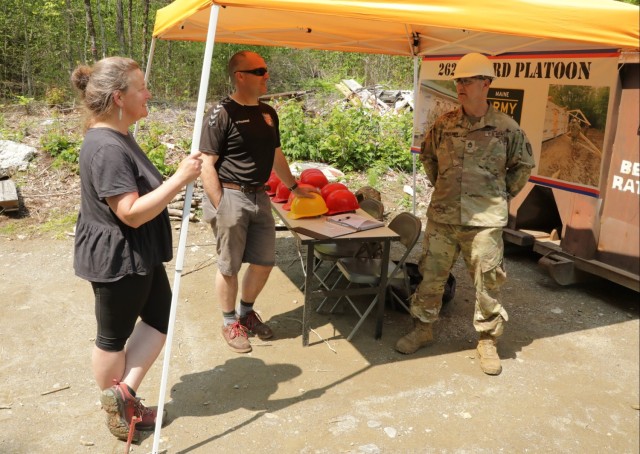 Maine Army National Guard Engineers Build Communities while Building Readiness