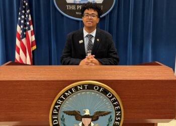 USAG Rheinland-Pfalz teen represents military youth at the Pentagon