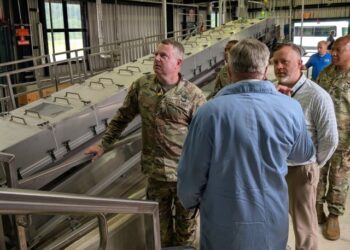 LTG Mohan visits Holston, Radford ammunition plants