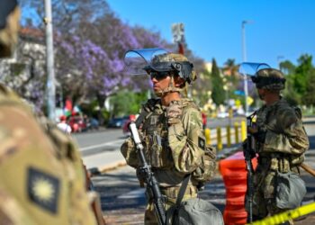 California Army Guard Members Reflect on LA Federal Protective Mission