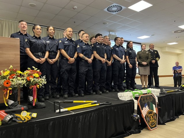 New firefighters enhance safety at U.S. Army Garrison Italy