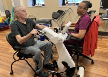 VA Community Living Center helps Veteran walk again