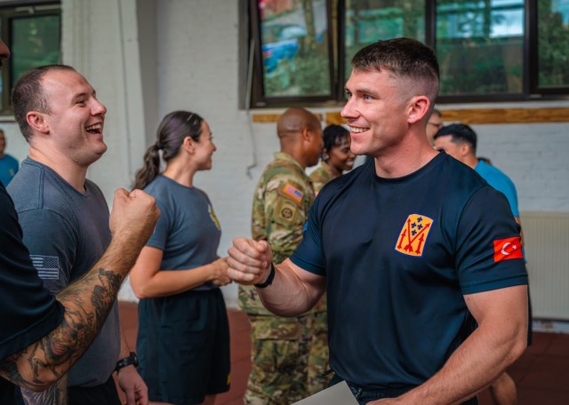 10th AAMDC air defenders graduate Holistic Health & Fitness Academy in Germany