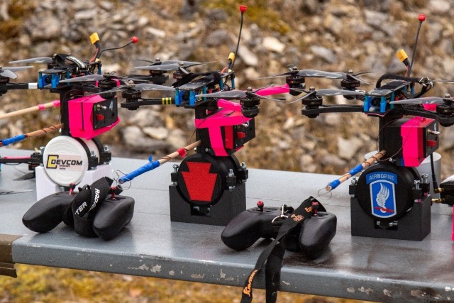 Attachable payloads such as Shank (formerly known as Project Shiv) support one-way, first-person view (FPV) missions utilizing an existing explosively formed penetrator warhead capability combined with an architecture that provides measures for...