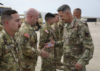 National Guard leaders see heroism, partnership in Central Texas
