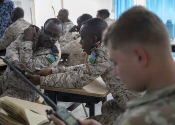 Kentucky Guard, Djibouti Military Partner on Cyber, Radio Exchange