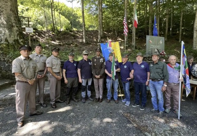 Ceremony Honors WWII Heroes in Tuscan Mountains