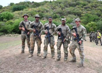 DC Guard tests skills with Jamaican, Barbadian Forces