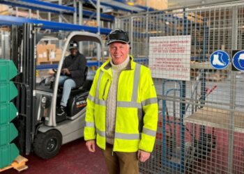LRC Benelux local national employee first dual certified safety officer for Belgium, U.S.