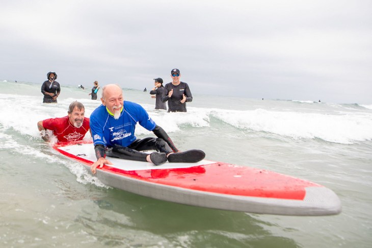 Veterans from across the country came to San Diego to participate in the 18th National Veterans Summer Sports Clinic.