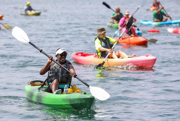 Veterans from across the country came to San Diego to participate in the 18th National Veterans Summer Sports Clinic.