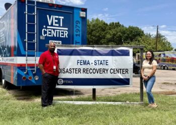 Mobile Vet Centers on the scene in Texas