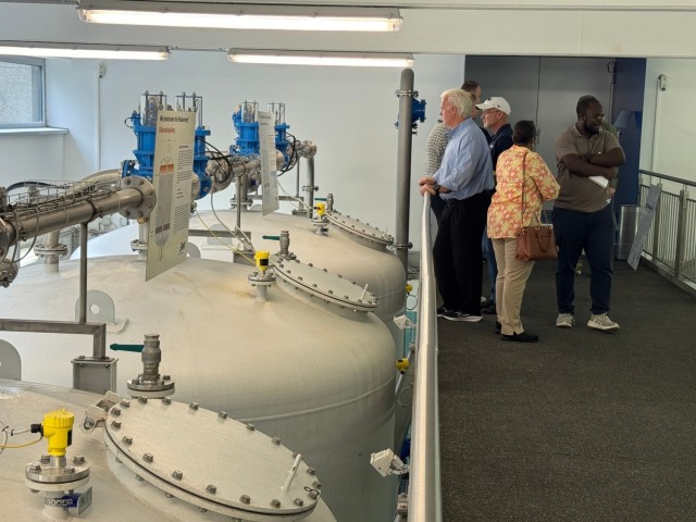 405th AFSB conducts professional development site visit to Haus des Wassers