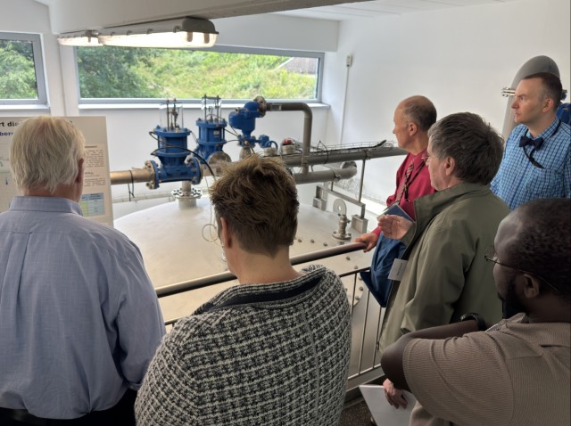 405th AFSB conducts professional development site visit to Haus des Wassers