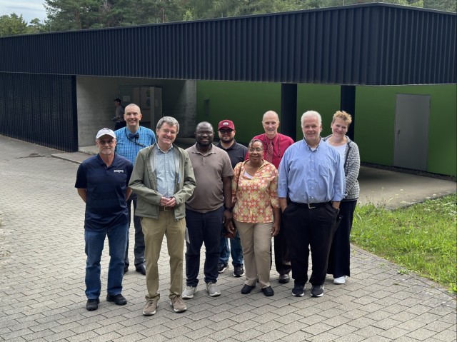 405th AFSB conducts professional development site visit to Haus des Wassers