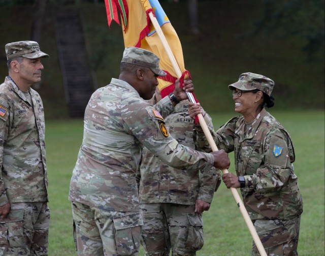 21st Theater Sustainment Command Change of Command Ceremony 2025