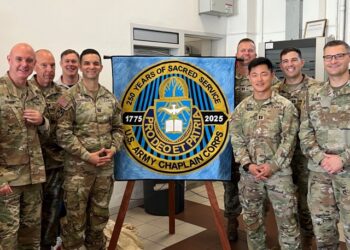 Cakes, quilts and history: U.S. Army Garrison Italy chaplains celebrate their 250th anniversary
