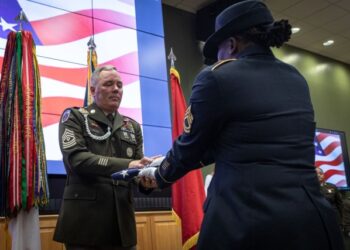 Wildcat Soldiers, Civilians Bid Farewell to Career Military Policeman