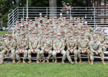 Army Guard Soldiers Graduate from Officer Candidate School