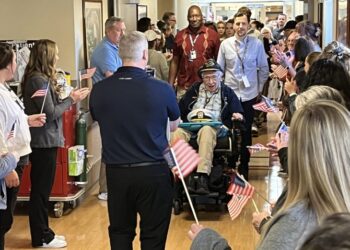 Navy Veteran celebrates his 101st birthday